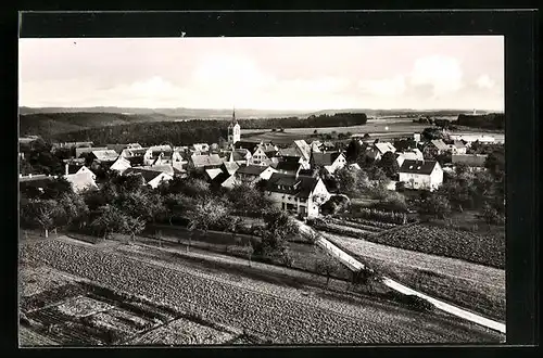 AK Kaisersbach /Schw., Ortsansicht aus der Vogelschau