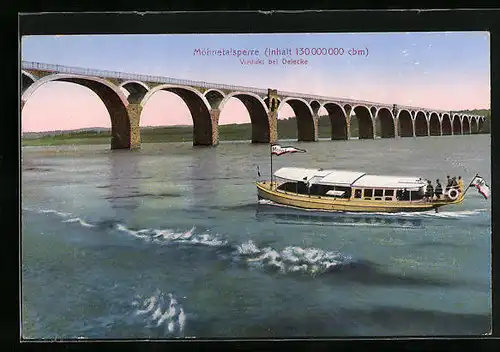 AK Möhnetalsperre, Viadukt bei Delecke
