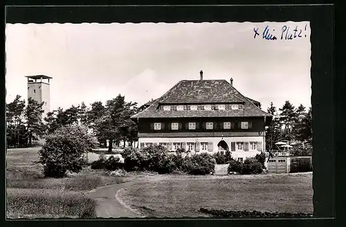 AK Raichberg, Nägelhaus, Wanderheim des Schwäb. Albvereins