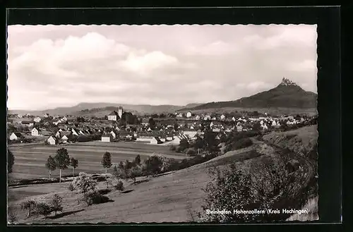 AK Steinhofen, Ortschaft mit Schloss in der Ferne