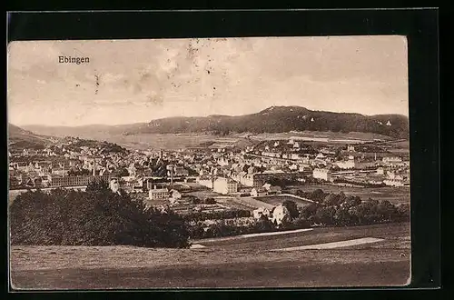 AK Ebingen, Panorama des Ortes