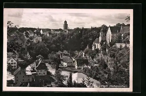 AK Haigerloch, Ort mit Burg Hohenzollern