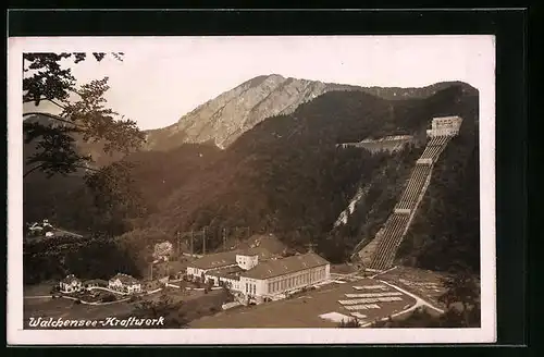 AK Walchensee, Ansicht des Kraftwerkes