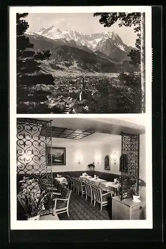 AK Partenkirchen, Konditorei-Café Lievert, Ludwigstrasse 55