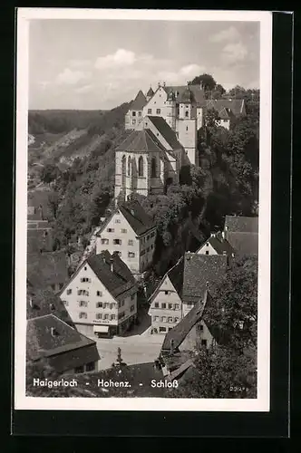 AK Haigerloch, Hohenzollern-Schloss von oben
