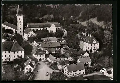 AK Rottenbuch /Ammer, Fliegeraufnahme vom Ort