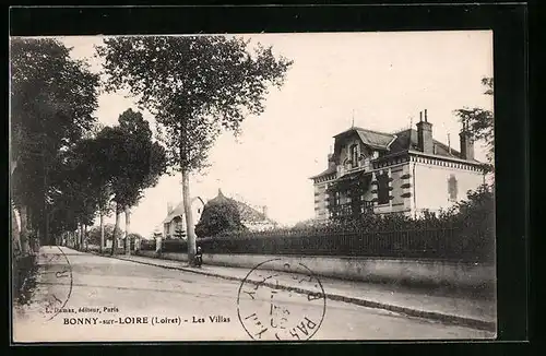 AK Bonny-sur-Loire, Les Villas