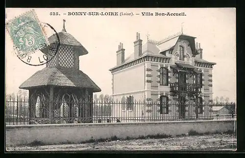AK Bonny-sur-Loire, Villa Bon-Accueil