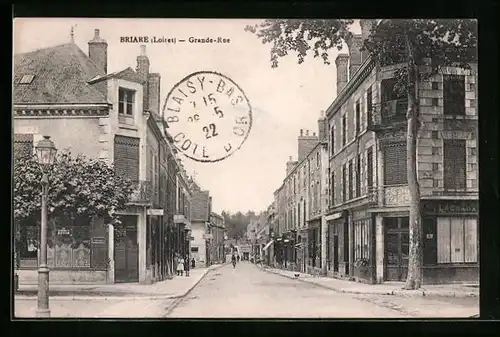 AK Briare, Grande Rue