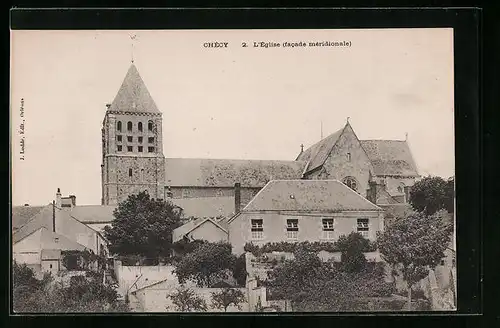 AK Chécy, L`Église facade méridionale