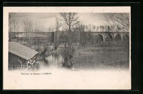 AK Chécy, Vue sur la Bionne