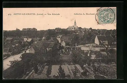 AK Autry-le-Chatel, Vue Générale