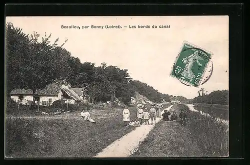 AK Beaulieu, Les bords du canal par Bonny