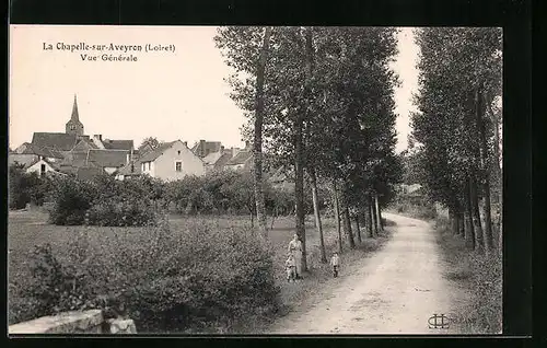 AK La Chapelle-sur-Aveyron, Vue Générale