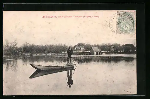 AK Les Bezards, Etang par Nogent-sur-Vernisson