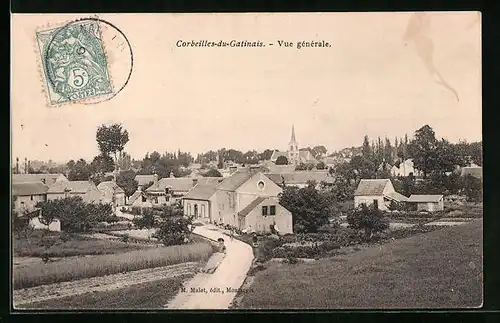 AK Corbeilles-du-Gatinais, Vue générale