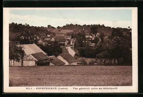 AK Courtemaux, Vue générale prise au téléobjectif