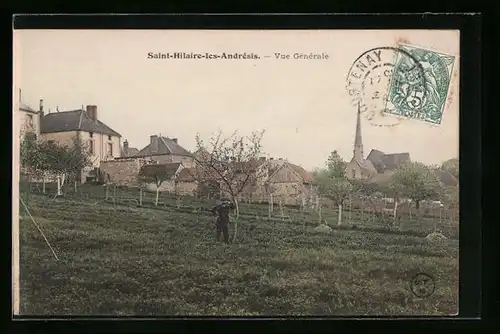 AK Saint Hilaire-les-Andrésis, Vue Generale