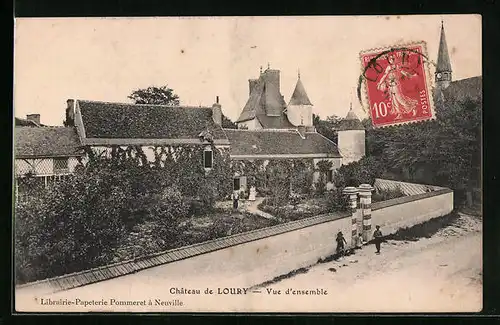 AK Loury, Le Chateau - Vue d`ensemble