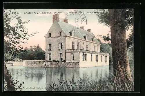 AK Saint-Cyr-en-Val, Chateau de Cormes (Ouest)
