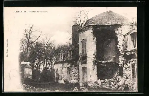 AK Chalette, Ruines du Chateau