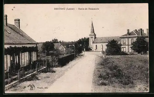 AK Breteau, Route de Dammarie