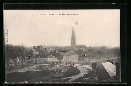 AK Fay-aux-Loges, Vue panoramique