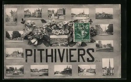 AK Pithiviers, L`Eglise, L`Abbaye, ...