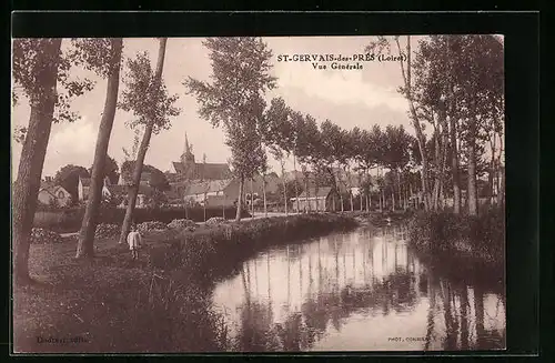 AK St-Gervais-des-Près, Vue Generale