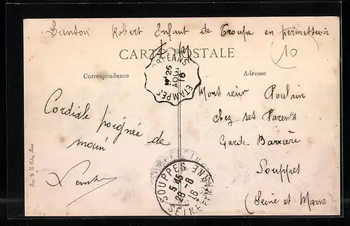 AK Artenay, Eglise Saint-Victor