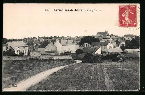 AK Sermaizes-du-Loiret, Vue générale