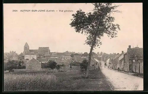 AK Autruy-sur-Juine, Vue générale