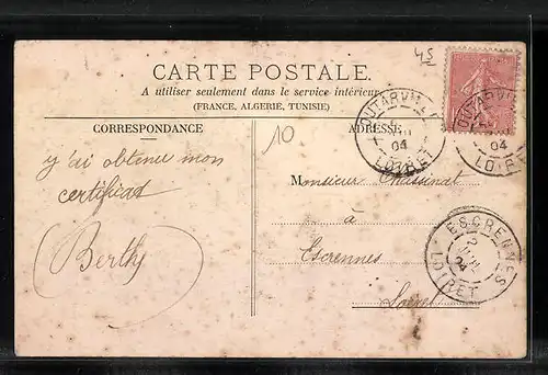 AK Erceville, Eglise et Place