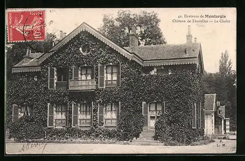 AK Montargis, Château de Thurelles, La Chalet