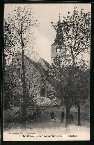 AK La-Chapelle-sur-Aveyron, L`Eglise