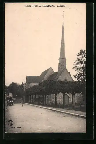 AK St-Hilaire-les-Andrésis, L`Eglise