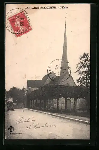 AK St-Hilaire-les-Andrésis, L`Eglise