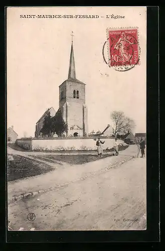 AK Saint-Maurice-sur-Fessard, L`Eglise