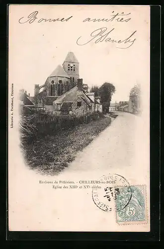 AK Chilleurs-au-Bois, Eglise des XIIIe et XVe siecles