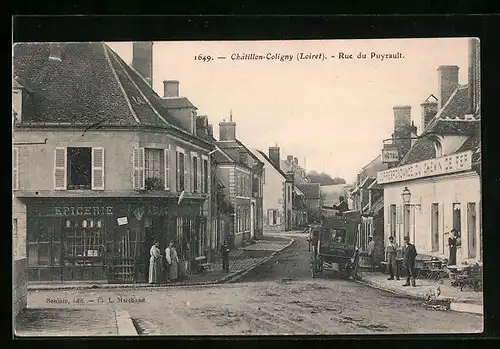 AK Chatillon-Coligny, Rue du Puyrault