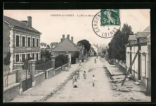 AK Cerdon-du-Loiret, La Mairie