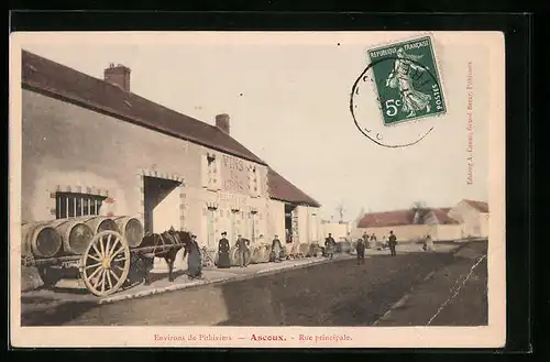 AK Ascoux, Rue Principale