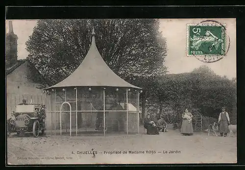 AK Chuelles, Propriete de Madame Ross - Le Jardin