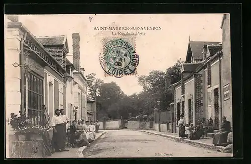 AK St-Maurice-sur-Aveyron, La Rue de la Poste