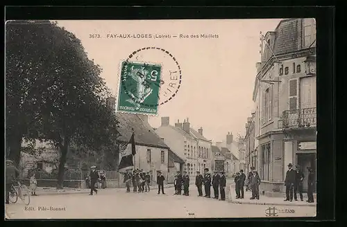 AK Fay-aux-Loges, Rue des Maillets