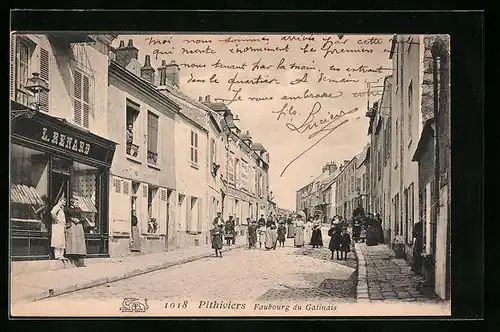 AK Pithiviers, Faubourg du Gatinais