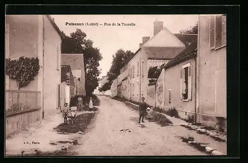 AK Puiseaux, Rue de la Tourelle