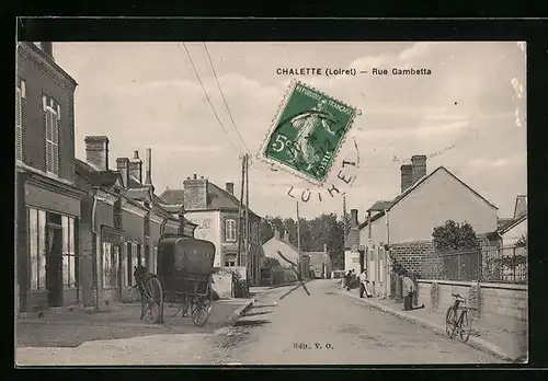 AK Chalette, Rue Gambetta