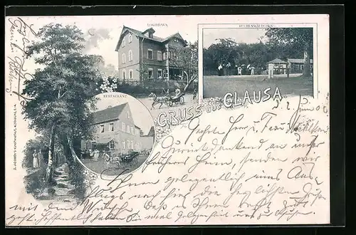 AK Clausa, Restaurant, Logirhaus, Buchenwaldchen