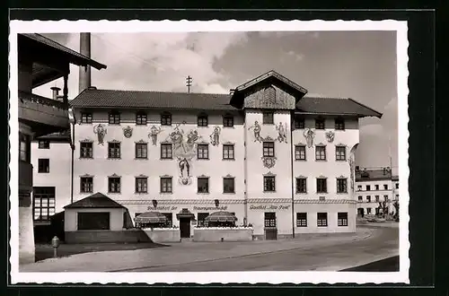 AK Holzkirchen /Obb., Brauereigasthof Alte Post